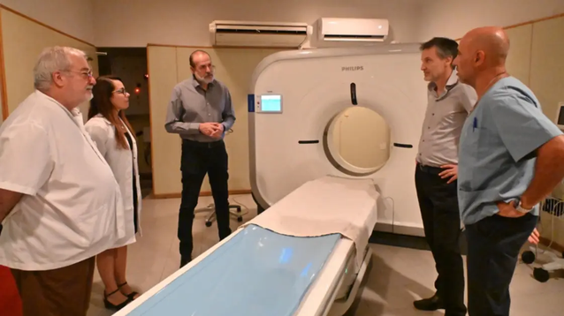 El tomógrafo que se compró con el recital de rock de La Renga está valuado en un millón de dólares.