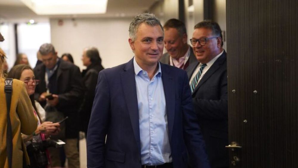 El armador libertario, Sebastián Pareja. El armador libertario, Sebastián Pareja.