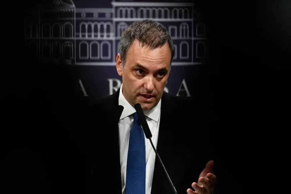 El vocero presidencial, Manuel Adorni.