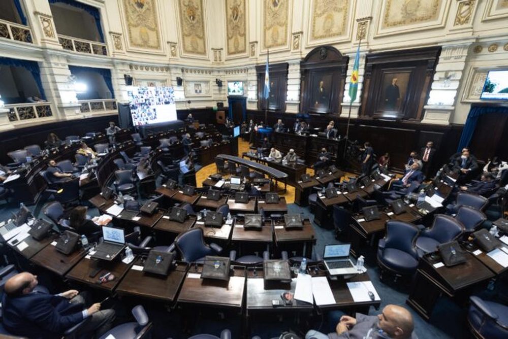 La Cámara de Diputados bonaerense.