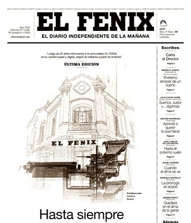 Despedida: el diario El Fénix de Benito Juárez deja de editarse en papel