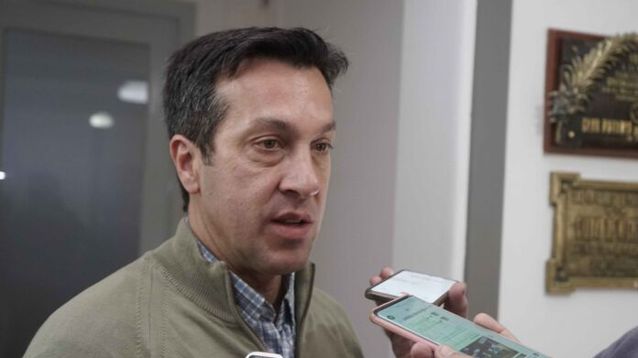 El intendente de Necochea Arturo Rojas.