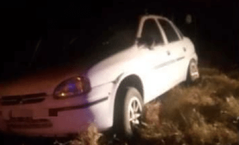 El vehículo que protagonizó la tragedia sobre la ruta 9 en Ramallo. - Diario El Norte -