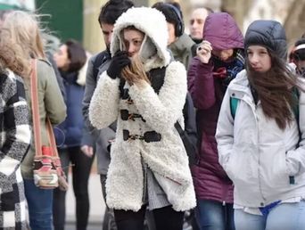 Con la llegada de un frente frío, bajan las temperaturas en la zona central del país y en toda la provincia de Buenos Aires.