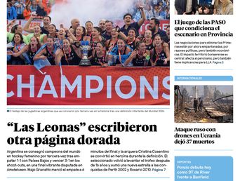 edicion impresa 30/08/2026