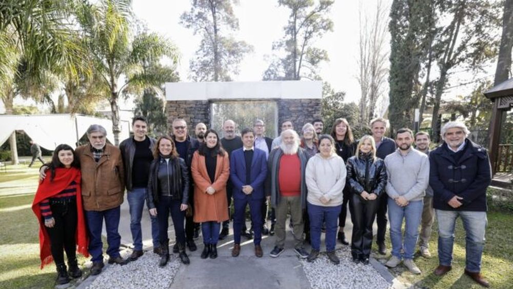 Kicillof con el Evita en Moreno. (Mov Evita)