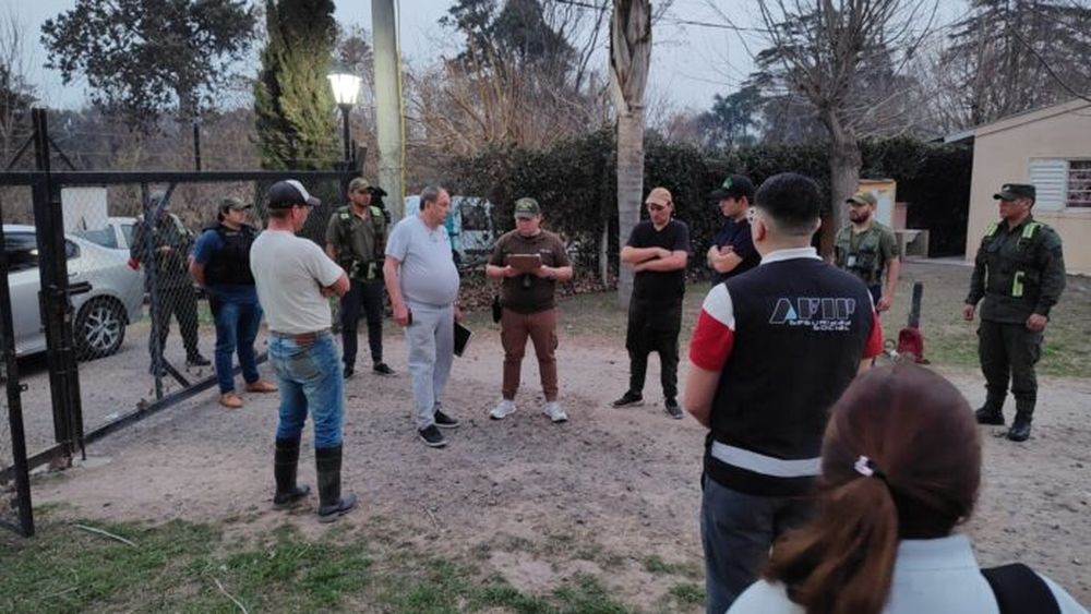 Los operativos se llevaron a cabo en distritos del Área Metropolitana de Buenos Aires. (AFIP)