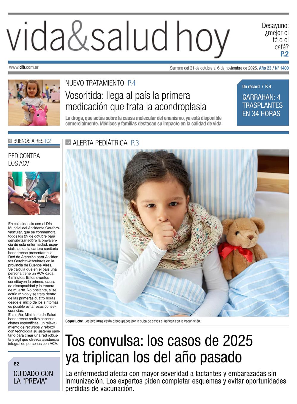 Tapa vida 1400 color