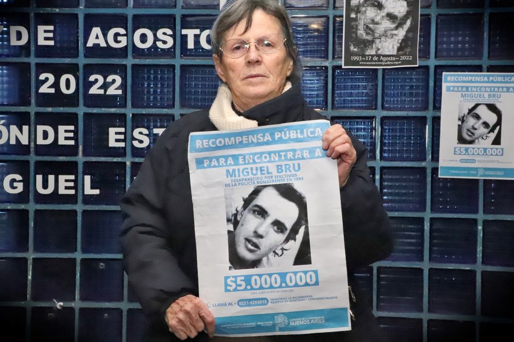 Rosa Bru, titular de la Asociación Miguel Bru y madre del estudiante desaparecido y asesinado.&nbsp;