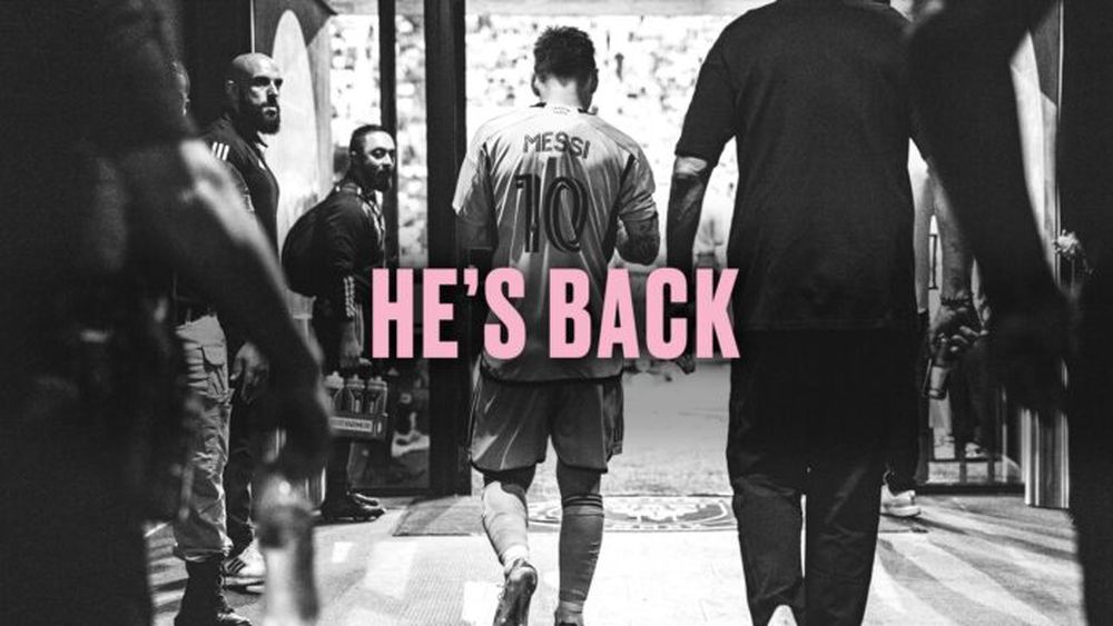 Vuelve a la lista de convocados. (@InterMiamiCF)