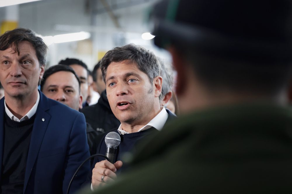 El gobernador bonaerense Axel Kicillof.&nbsp;