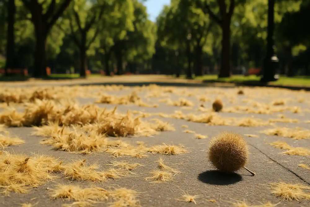 Consejos para aliviar los síntomas de la alergia al plátano urbano.