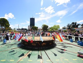 La Paella de la Amistad en Villa Gesell.