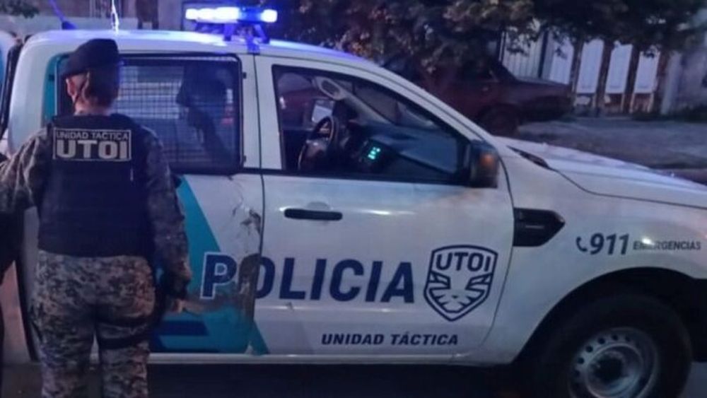 Control policial en Olavarría. - Infoeme -