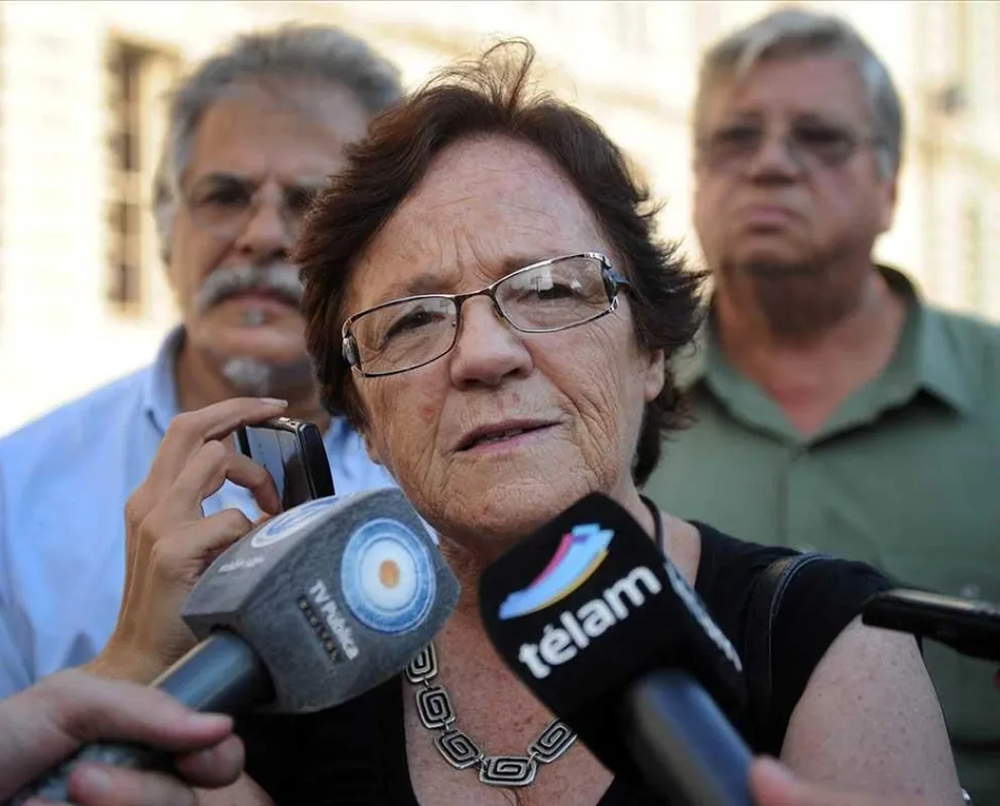 Stella Maldonado, docente y dirigente sindical.