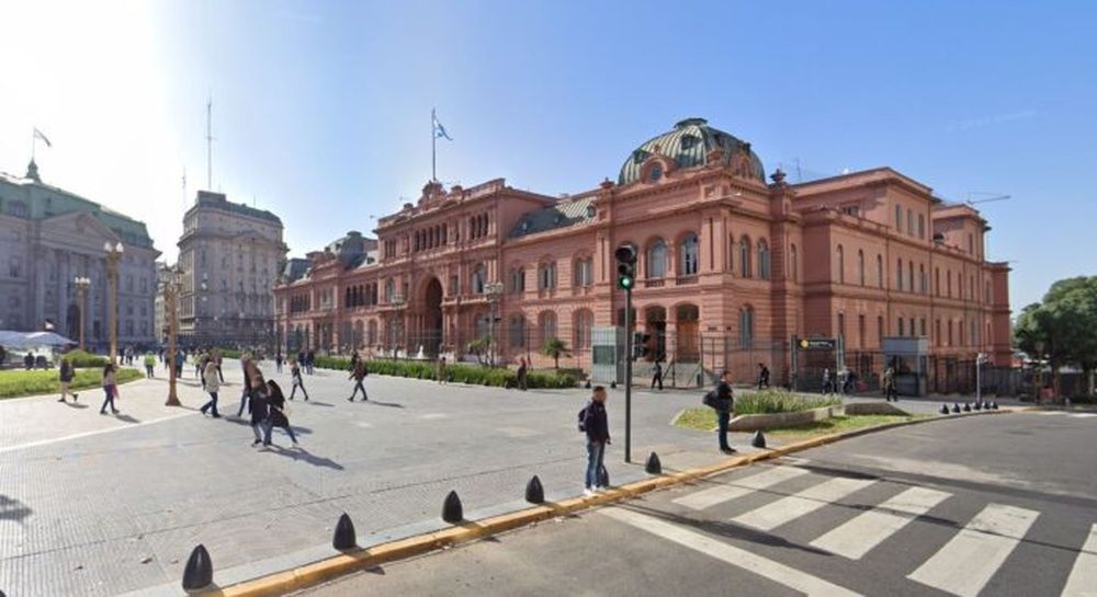 La Casa Rosada, sede del Gobierno nacional.