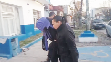 La mujer quedó detenida por apuñalar a un perro vecino.