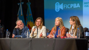 Cine en las salas bonaerense. La presentación oficial de la programación se realizó en la Casa de la Provincia en la Ciudad de Buenos Aires.