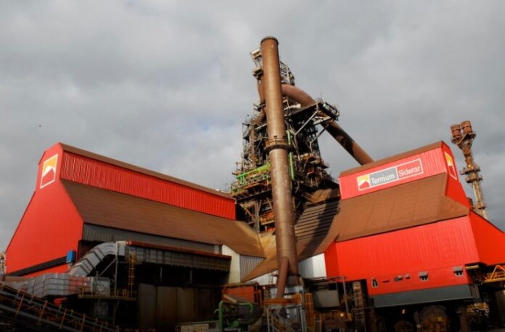 Planta de la firma Ternium. (El Norte de San Nicolás)