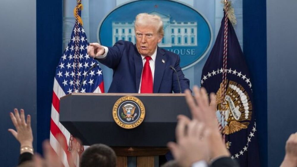 El presidente estadounidense Donald Trump. - Xinhua -