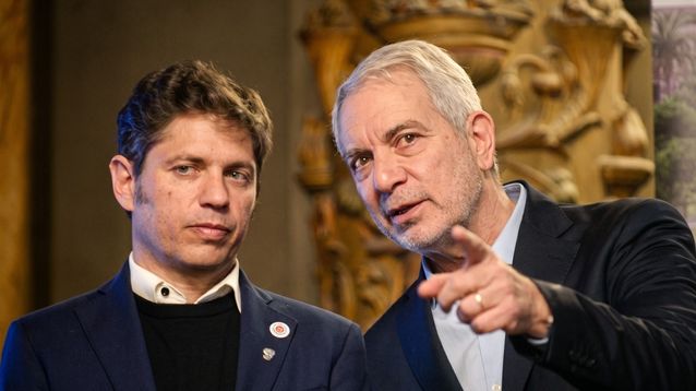 Axel Kicillof y Julio Alak.