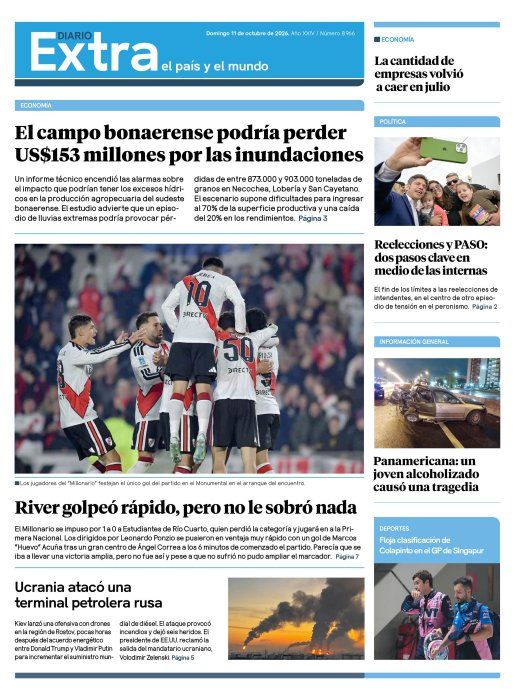 Edición impresa 11/10/2026