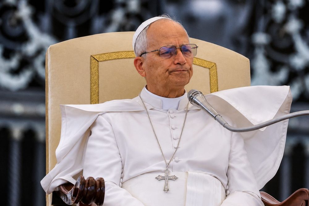 El papa León XIV.