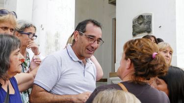 Nelson Sombra (Unión por la Patria) llegó a la intendencia de Azul en diciembre. - Héctor García -