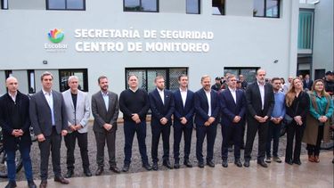 Los intendentes reunidos en Pilar con el ministro Alonso.&nbsp;