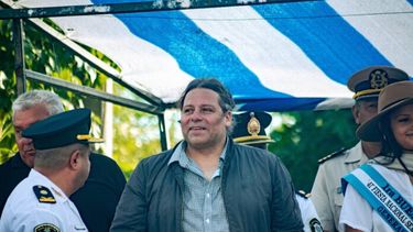 El intendente de General Lavalle, Nahuel Guardia.