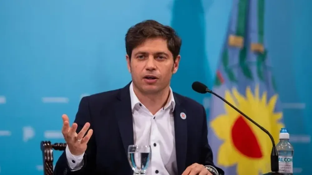 El gobernador de la provincia de Buenos Aires, Axel Kicillof.