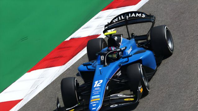 Colapinto en Bahréin Prensa F2)