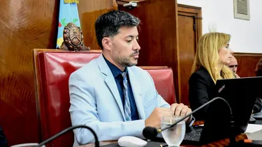 Emiliano Recalt, de La Libertad Avanza, presidente del Concejo Deliberante en Mar del Plata. Emiliano Recalt, de La Libertad Avanza, presidente del Concejo Deliberante en Mar del Plata.