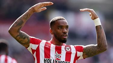 Ivan Toney, uno de los posibles fichajes del Arsenal.