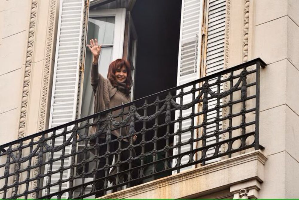 La expresidenta Cristina Fernández de Kirchner.