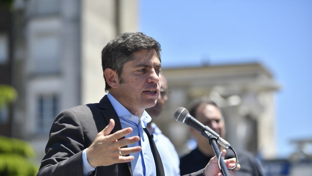 El gobernador Axel Kicillof.&nbsp;