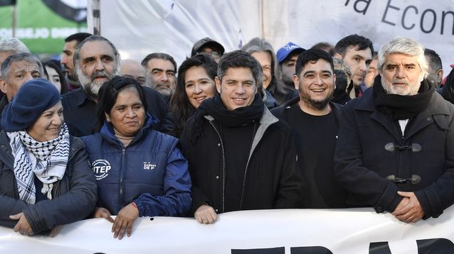 Axel Kicillof participó de la peregrinacion por el Día de San Cayetano.&nbsp;