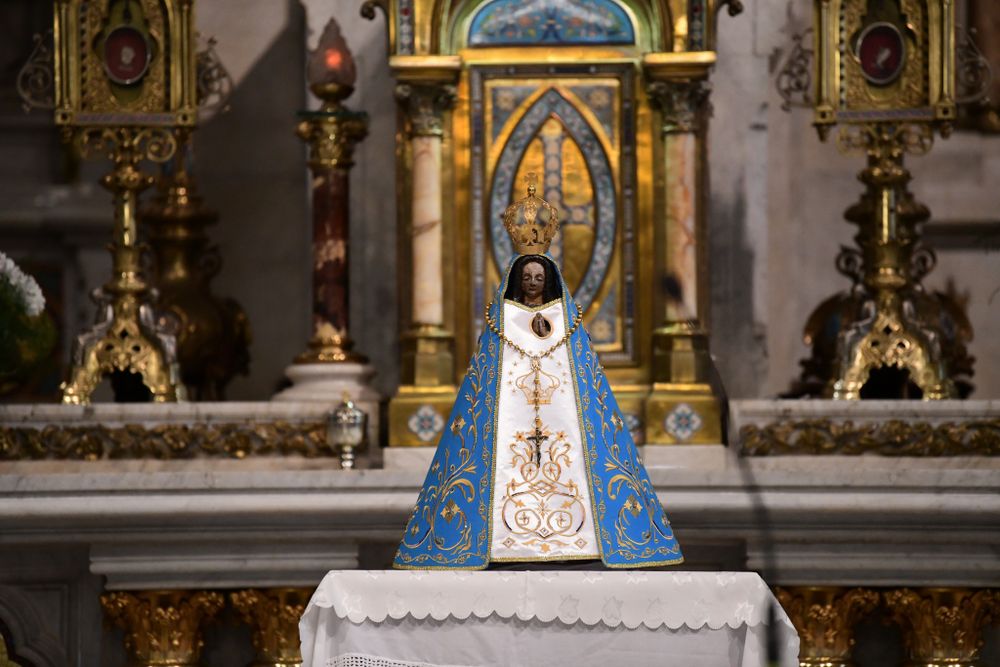 Imagen de la Virgen de Luján, Madre patrona del pueblo argentino.&nbsp;