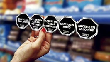 Los sellos del etiquetado frontal.