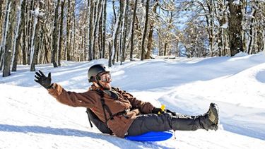 El culipatín, muy popular en lugares de nieve.