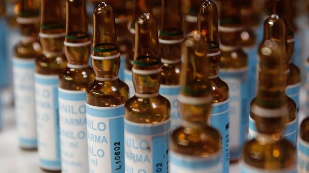 Ampollas de fentanilo.&nbsp;