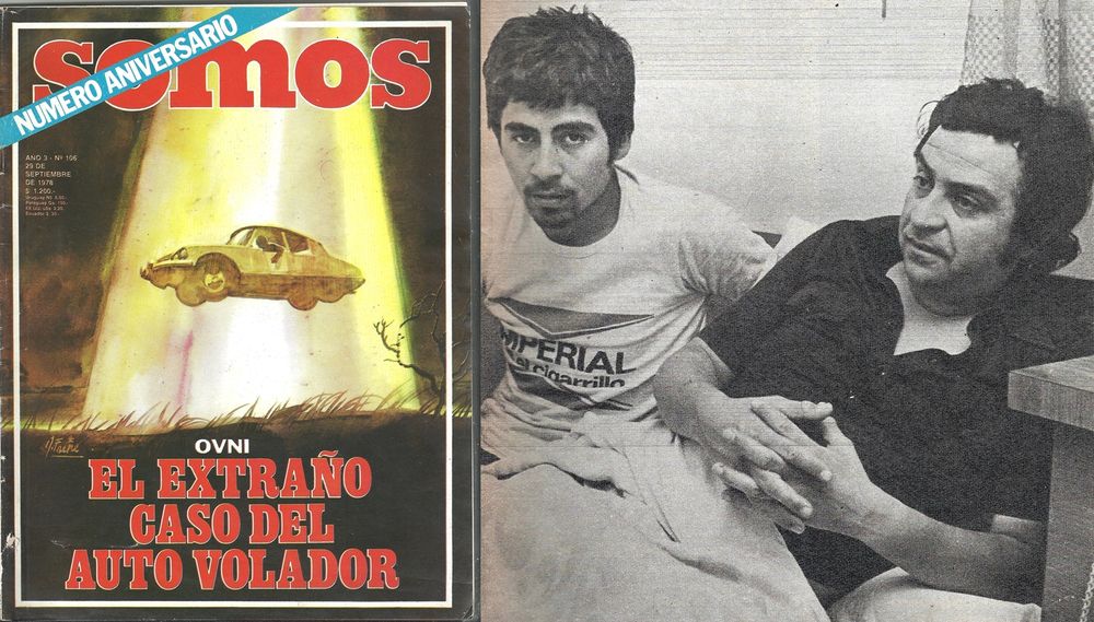 La tapa de Somos n&ordm; 106. Al lado, Moya y Acevedo.&nbsp;
