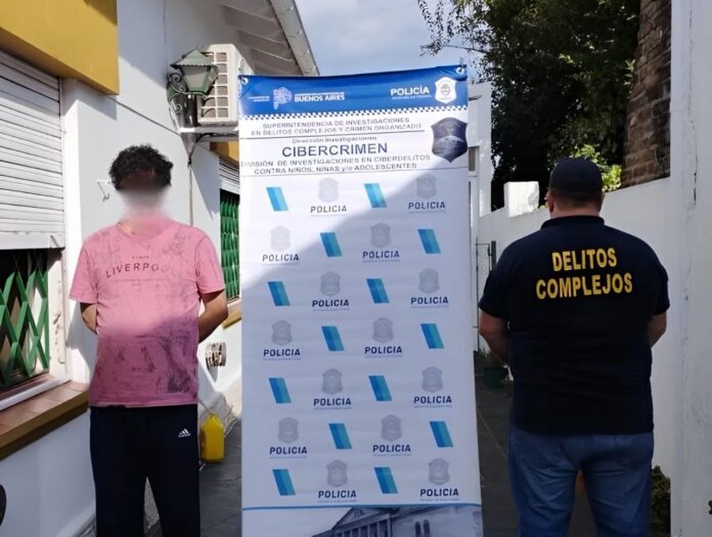 El acusado de distribuir pornografía infantil fue detenido en la localidad de Florida Oeste. (La Opinión de Pergamino)