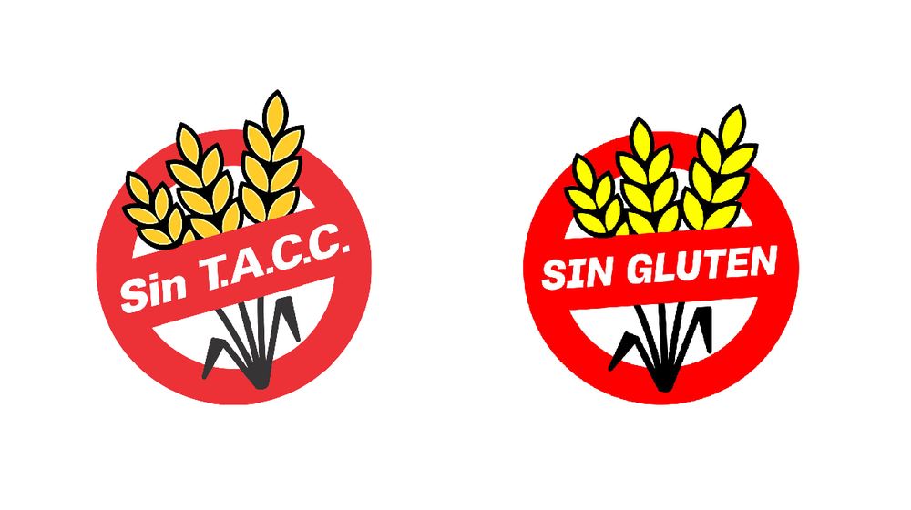 El logo que llevan los envases de los alimentos libres de gluten. 