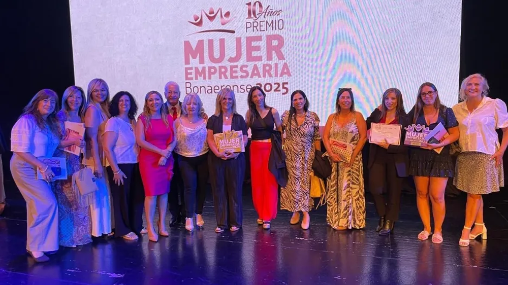La ceremonia del Premio Mujer Empresaria bonaerense 2025.