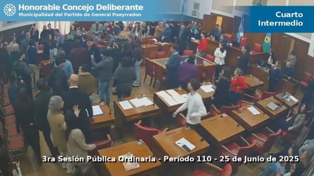 El momento de los incidentes. (Captura de video)