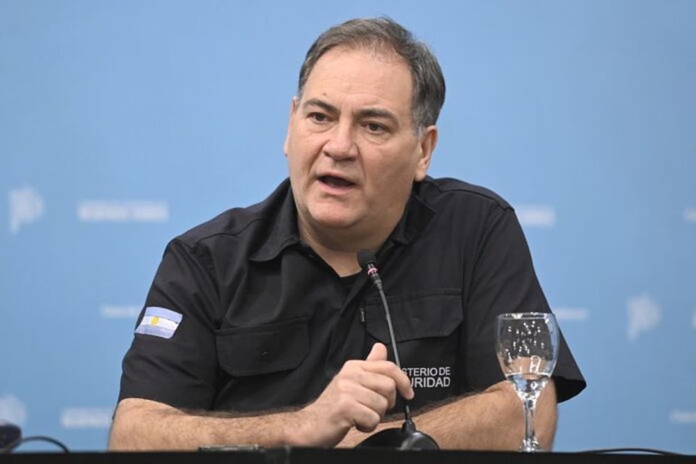 El ministro de Seguridad bonaerense, Javier Alonso.