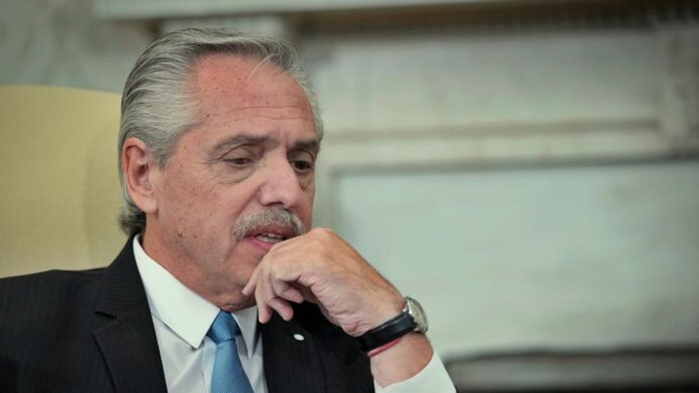 El exmandatario Alberto Fernández.