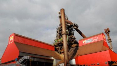 Planta de la firma Ternium. (El Norte de San Nicolás)