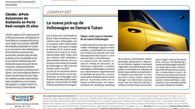 Mundo Motor - Semana del 5 al 11 de febrero de 2026